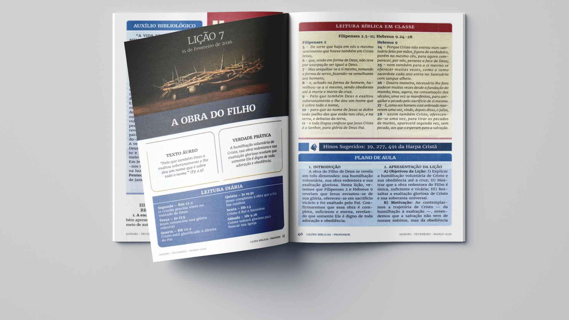 Lição 7 A Obra do Filho